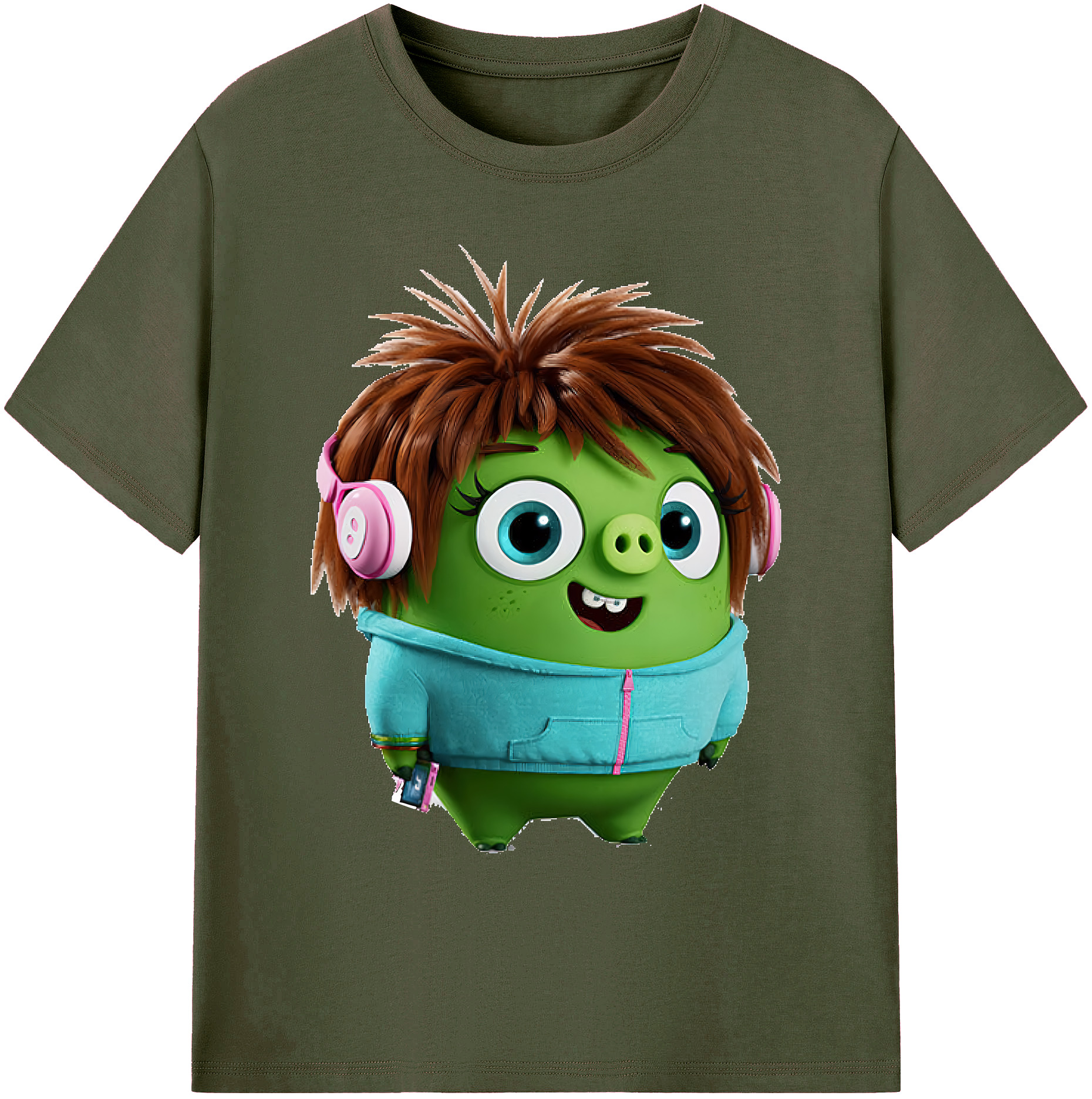 （画像用） Angry Birds アングリーバード 綿100％ メンズ半袖Tシャツ｜肌触りやわらか＆通気性